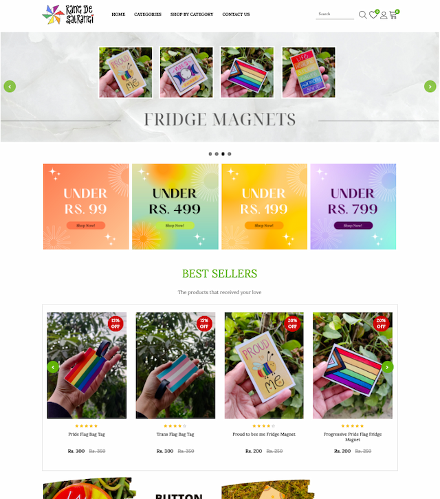 Ecommerce website Template